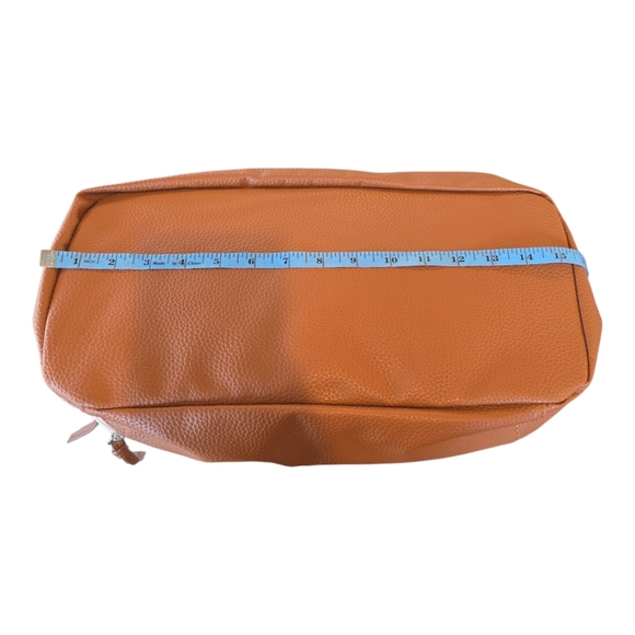 Graf Lantz NWT Carry On Weekender Tote Canvas Roomy Neutral 15"x15"x7" Dust Bag - Picture 7 of 11